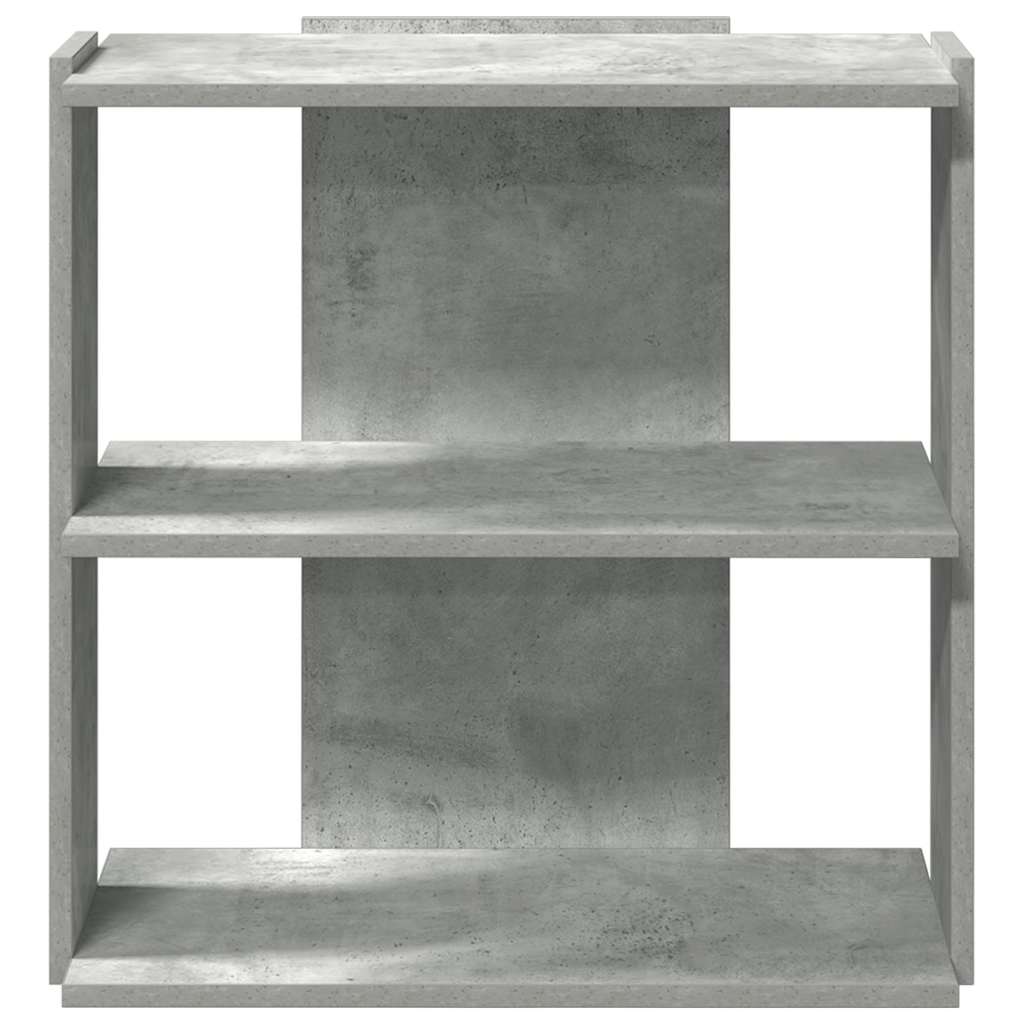 Boekenkast Henk - 2-laags - betongrijs