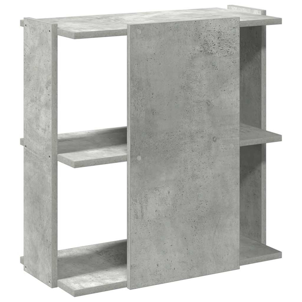 Boekenkast Henk - 2-laags - betongrijs