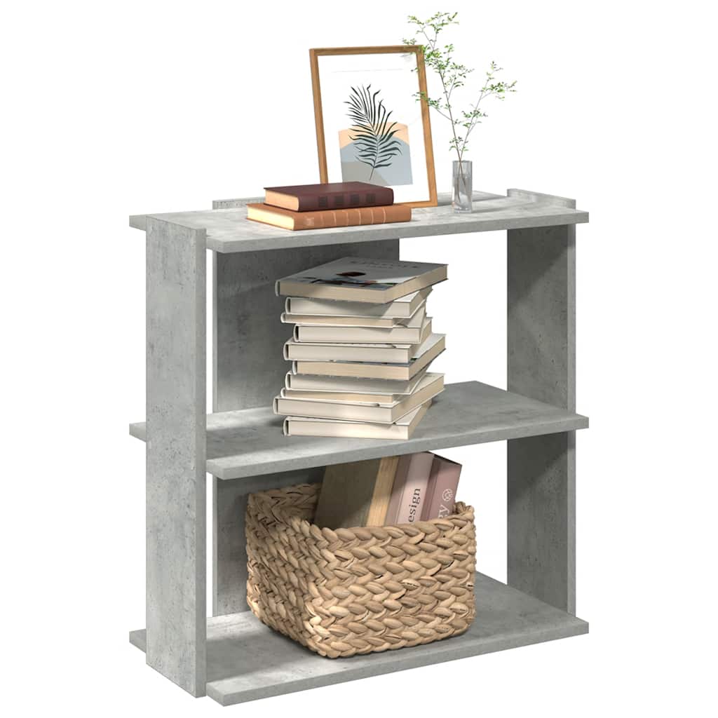 Boekenkast Henk - 2-laags - betongrijs