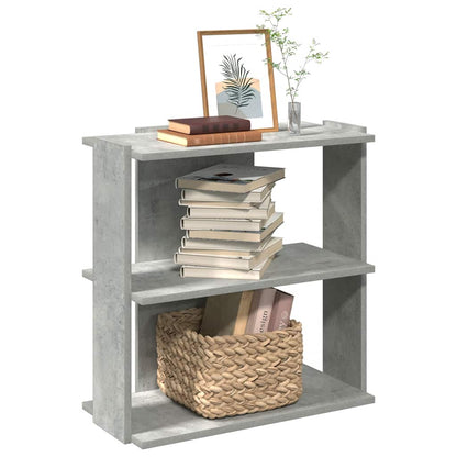 Boekenkast Henk - 2-laags - betongrijs