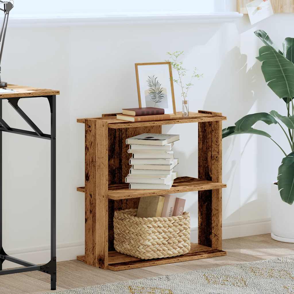 Boekenkast Henk - 2-laags - oud hout