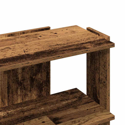 Boekenkast Henk - 2-laags - oud hout