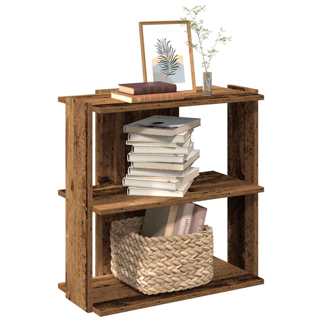 Boekenkast Henk - 2-laags - oud hout