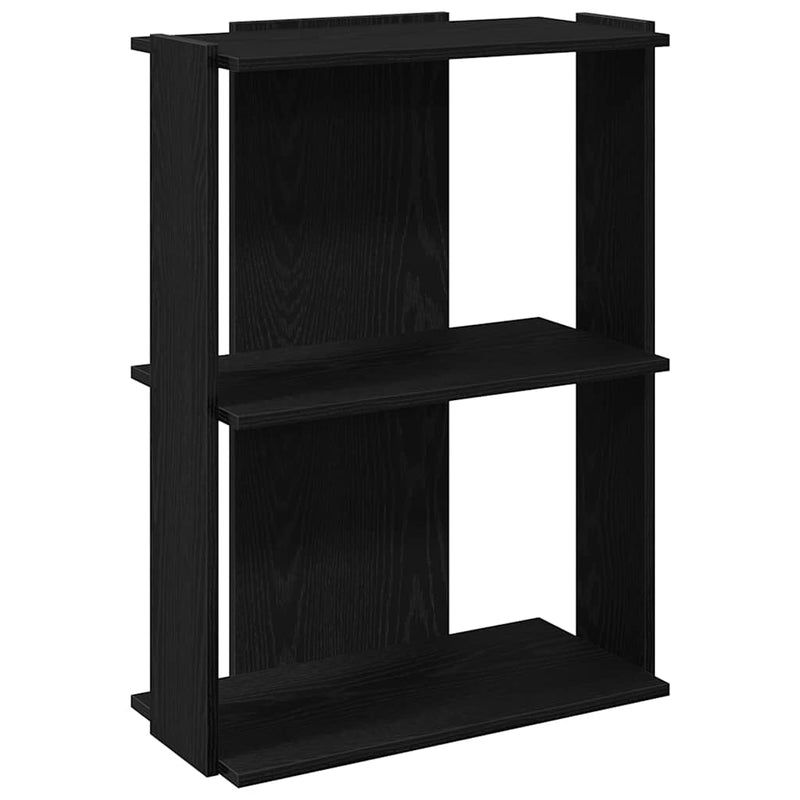 Boekenkast Noud - 3-laags - zwart – extra afbeelding