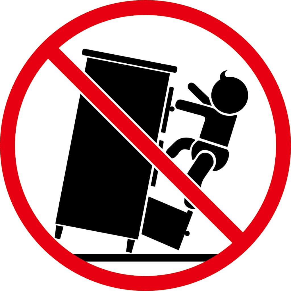 Boekenkast Noud - 3-laags - zwart