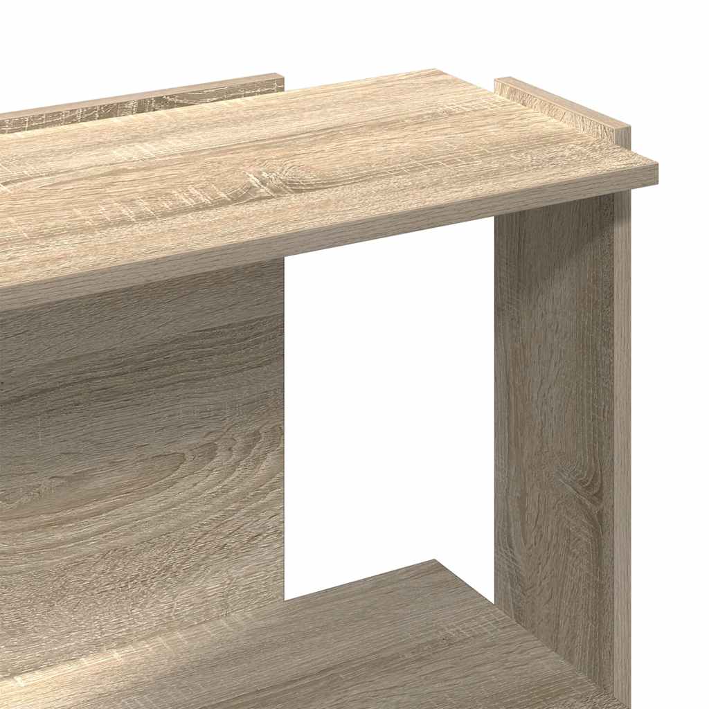 Boekenkast Noud - 3-laags - sonoma eiken