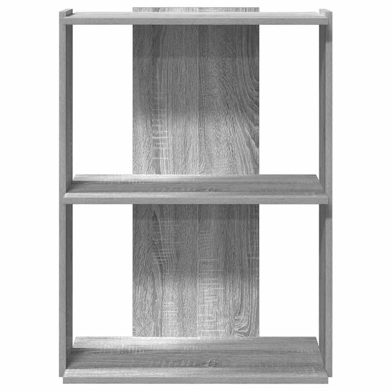 Boekenkast Noud - 3-laags - grijs sonoma