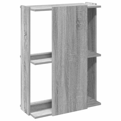Boekenkast Noud - 3-laags - grijs sonoma