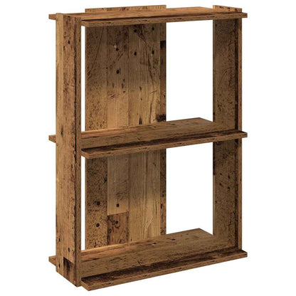 Boekenkast Noud - 3-laags - oud hout