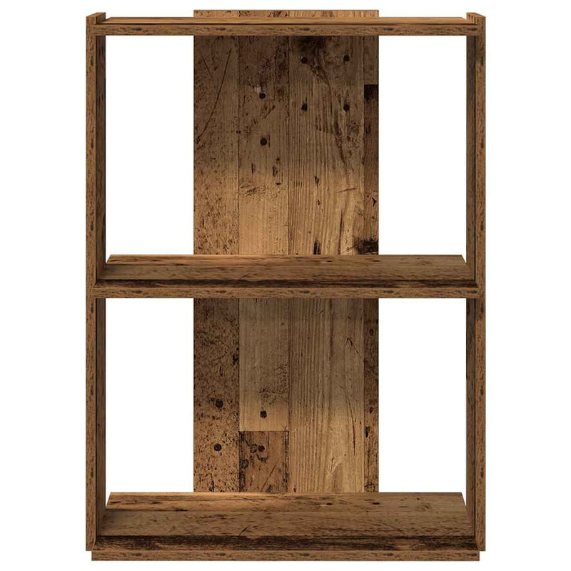 Boekenkast Noud - 3-laags - oud hout