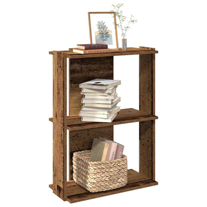 Boekenkast Noud - 3-laags - oud hout