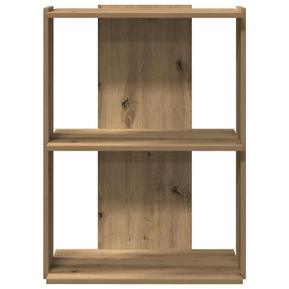 Boekenkast Noud - 60x30x80 cm - artisanaal eiken