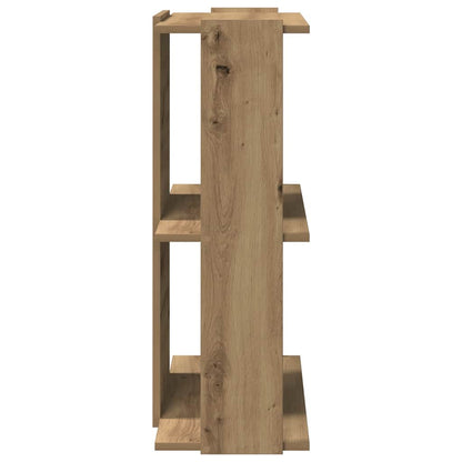 Boekenkast Noud - 60x30x80 cm - artisanaal eiken