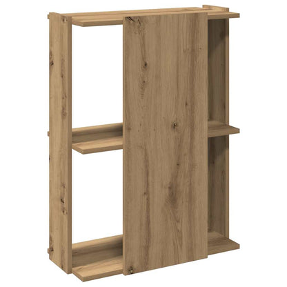 Boekenkast Noud - 60x30x80 cm - artisanaal eiken