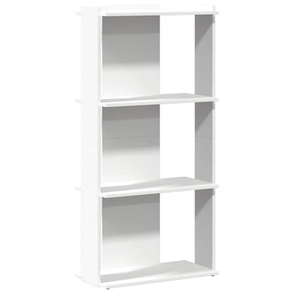 Boekenkast Bart - 3-laags - wit