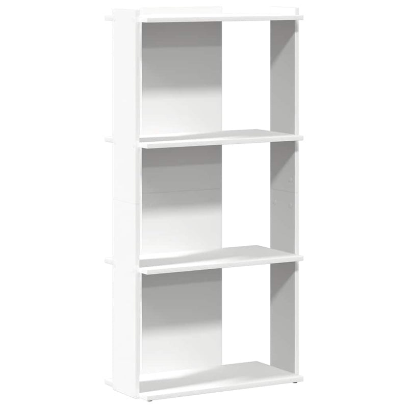 Boekenkast Bart - 3-laags - wit – extra afbeelding