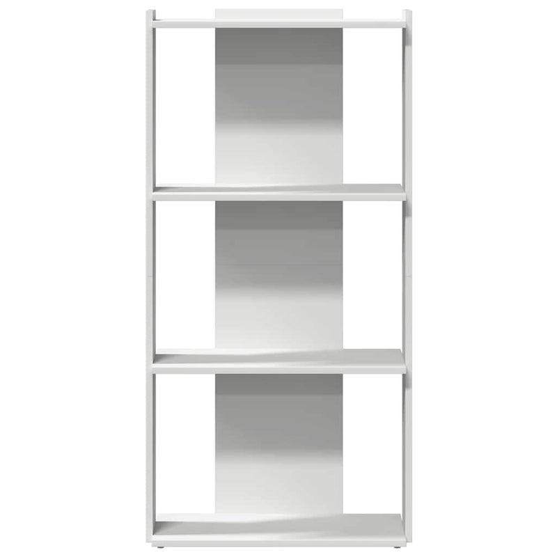 Boekenkast Bart - 3-laags - wit
