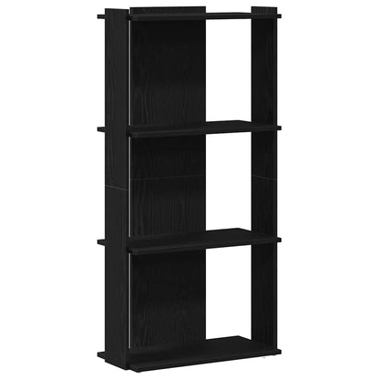Boekenkast Bart - 3-laags - zwart