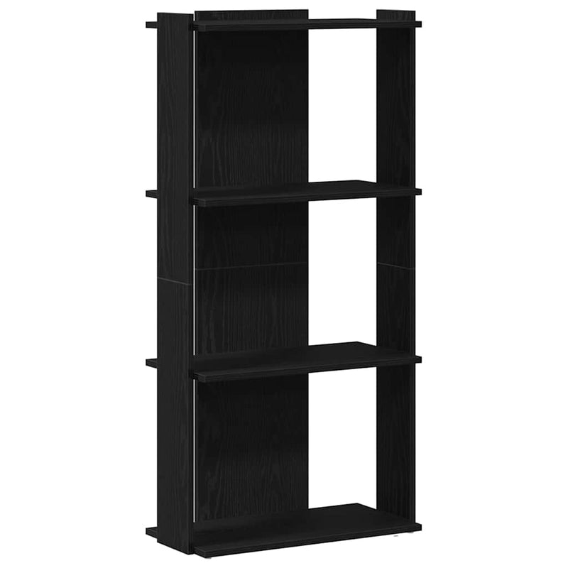 Boekenkast Bart - 3-laags - zwart – extra afbeelding