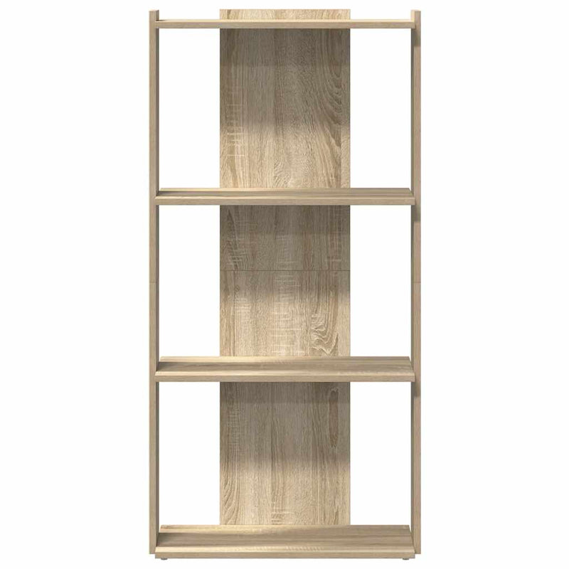 Boekenkast Bart - 3-laags - sonoma eiken
