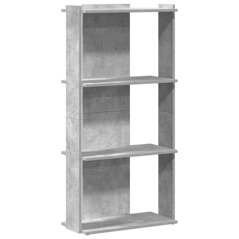 Boekenkast Bart - 3-laags - betongrijs – extra afbeelding