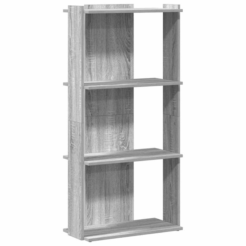 Boekenkast Bart - 3-laags - grijs sonoma – extra afbeelding