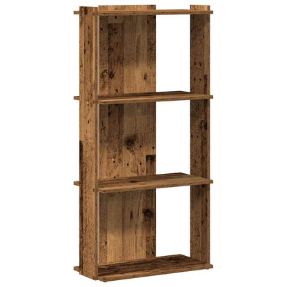Boekenkast Bart - 3-laags - oud hout