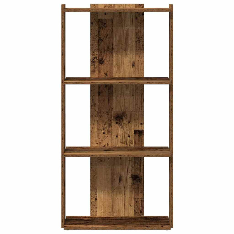 Boekenkast Bart - 3-laags - oud hout