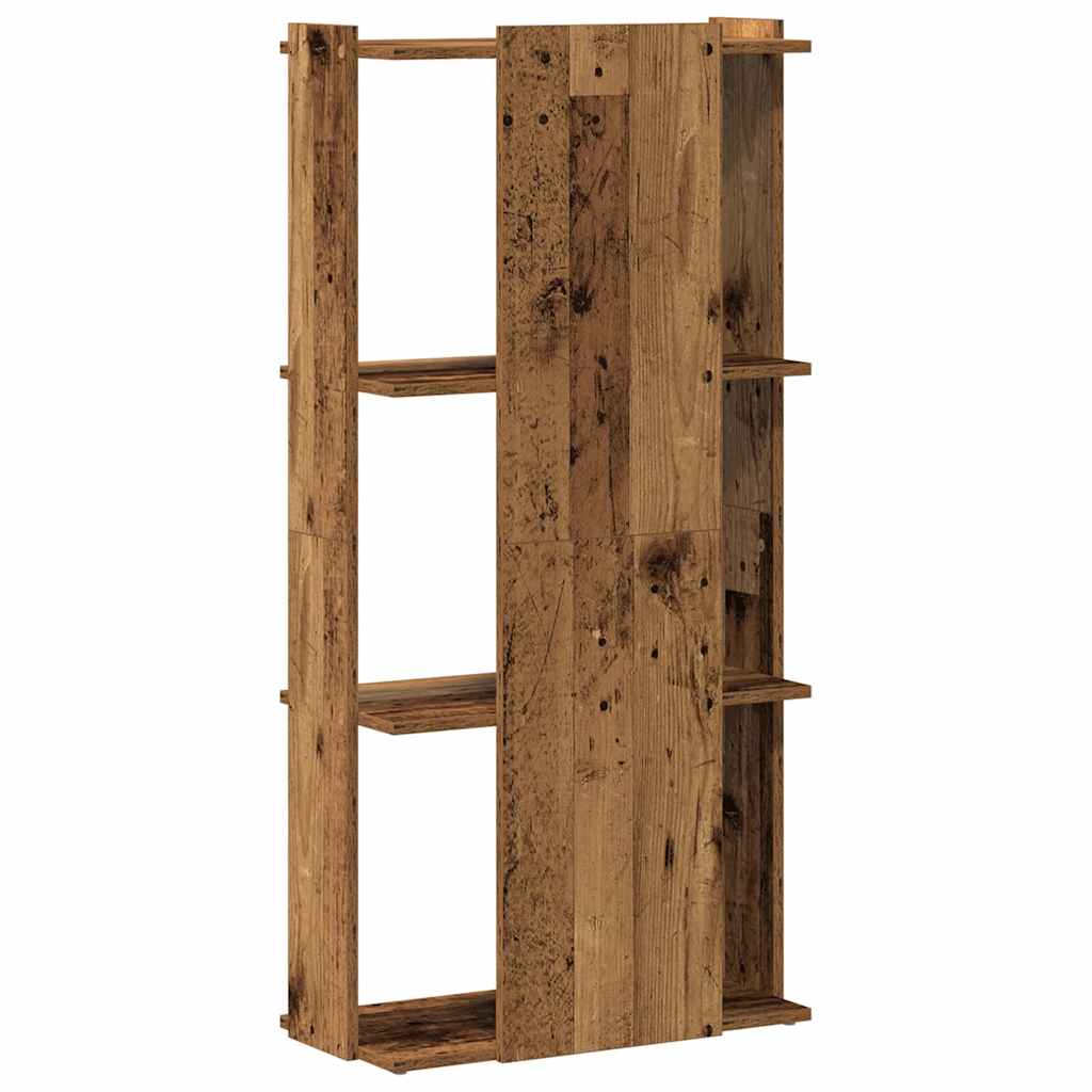 Boekenkast Bart - 3-laags - oud hout