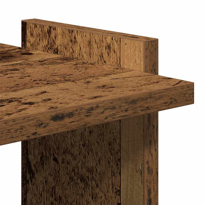 Boekenkast Bart - 3-laags - oud hout