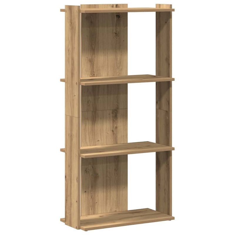 Boekenkast Bart - 60x30x120 cm - artisanaal eiken – extra afbeelding