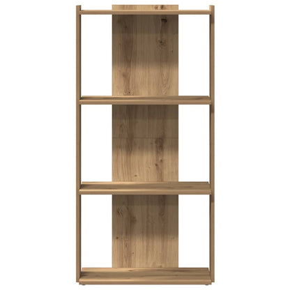 Boekenkast Bart - 60x30x120 cm - artisanaal eiken