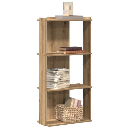 Boekenkast Bart - 60x30x120 cm - artisanaal eiken