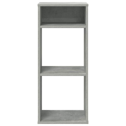 Boekenkast Siem - bewerkt hout - betongrijs