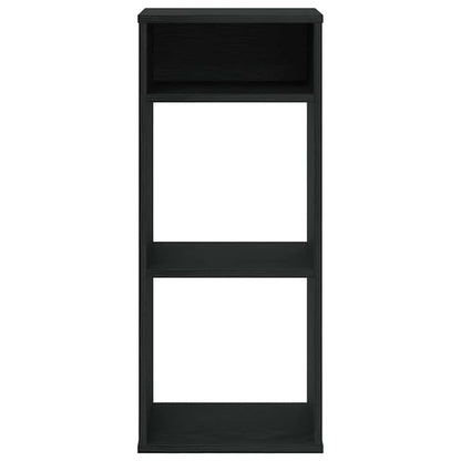 Boekenkast Siem - bewerkt hout - zwart
