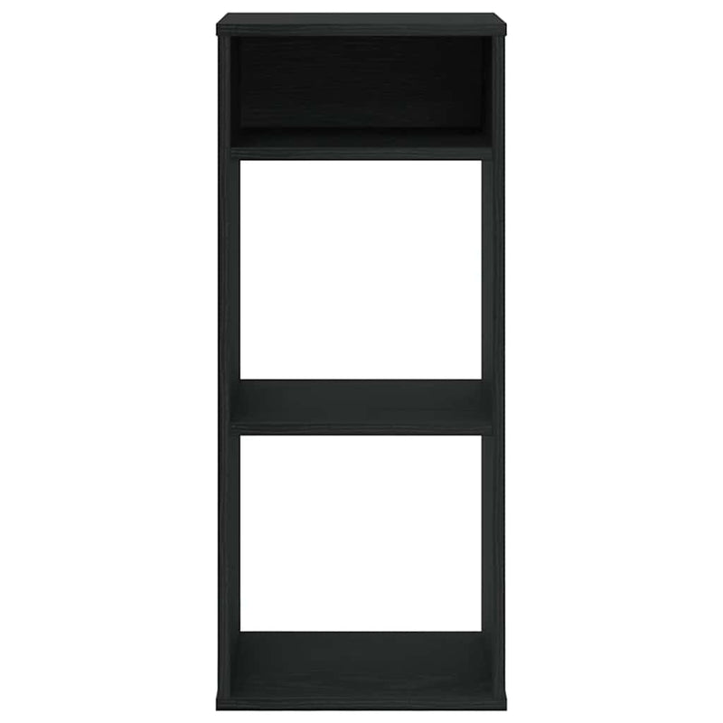 Boekenkast Siem - bewerkt hout - zwart