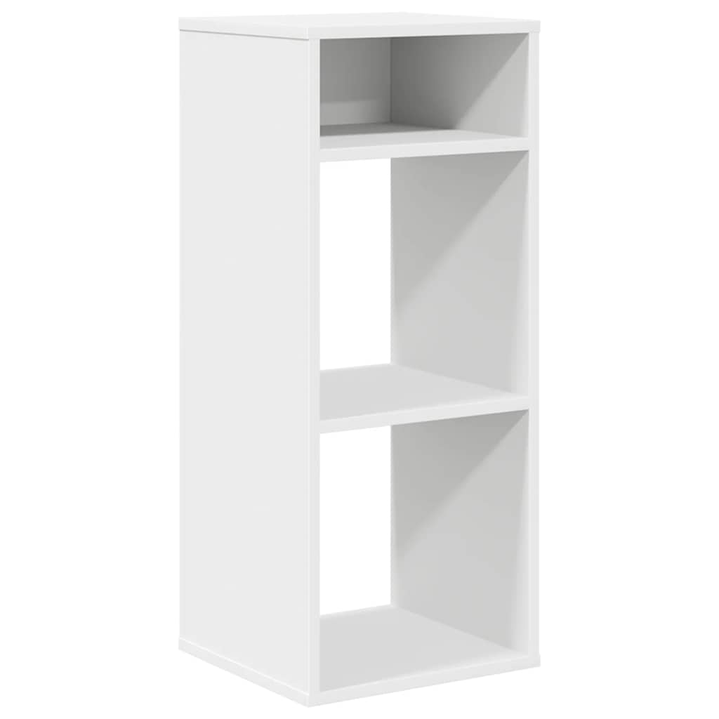 Boekenkast Siem - bewerkt hout - wit
