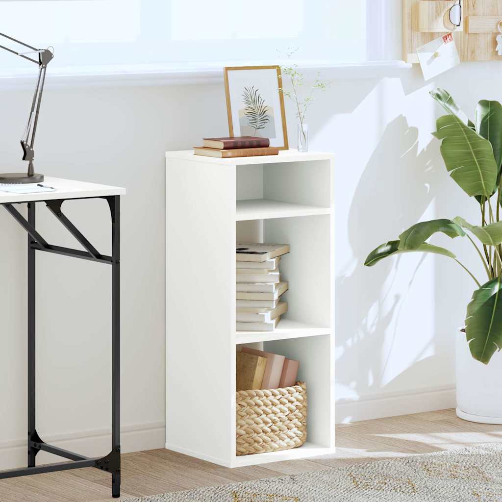 Boekenkast Siem - bewerkt hout - wit