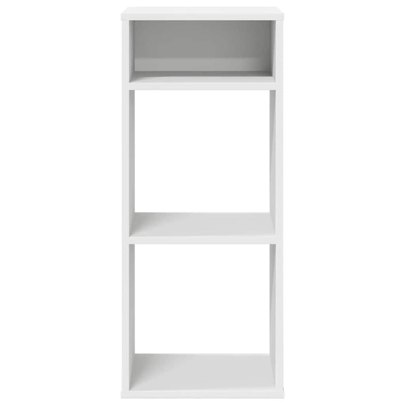 Boekenkast Siem - bewerkt hout - wit
