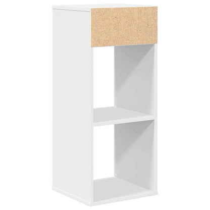 Boekenkast Siem - bewerkt hout - wit