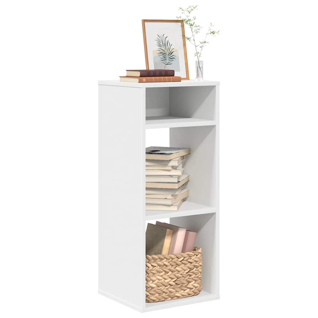 Boekenkast Siem - bewerkt hout - wit