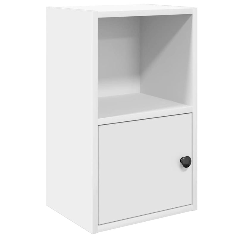 Boekenkast Jorn - bewerkt hout - wit – extra afbeelding