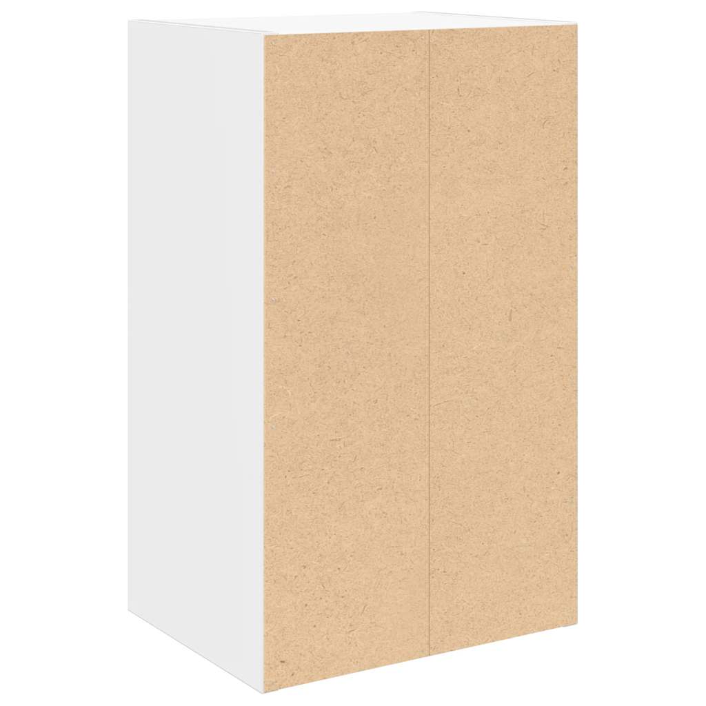 Boekenkast Jorn - bewerkt hout - wit