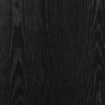 Boekenkast Jorn - bewerkt hout - zwart eiken