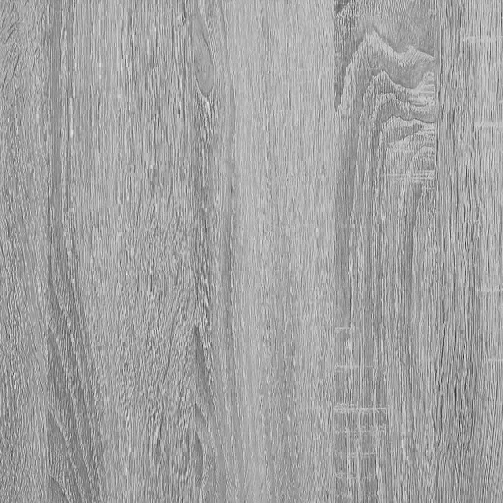 Boekenkast Jorn - bewerkt hout - grijs sonoma