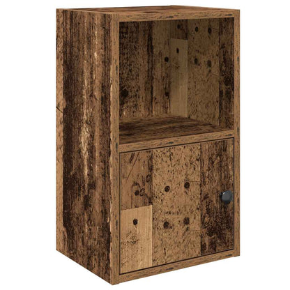 Boekenkast Jorn - 31x24x52 cm - oud hout