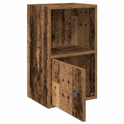 Boekenkast Jorn - 31x24x52 cm - oud hout
