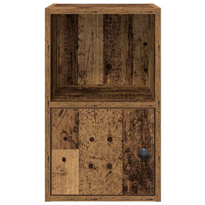 Boekenkast Jorn - 31x24x52 cm - oud hout
