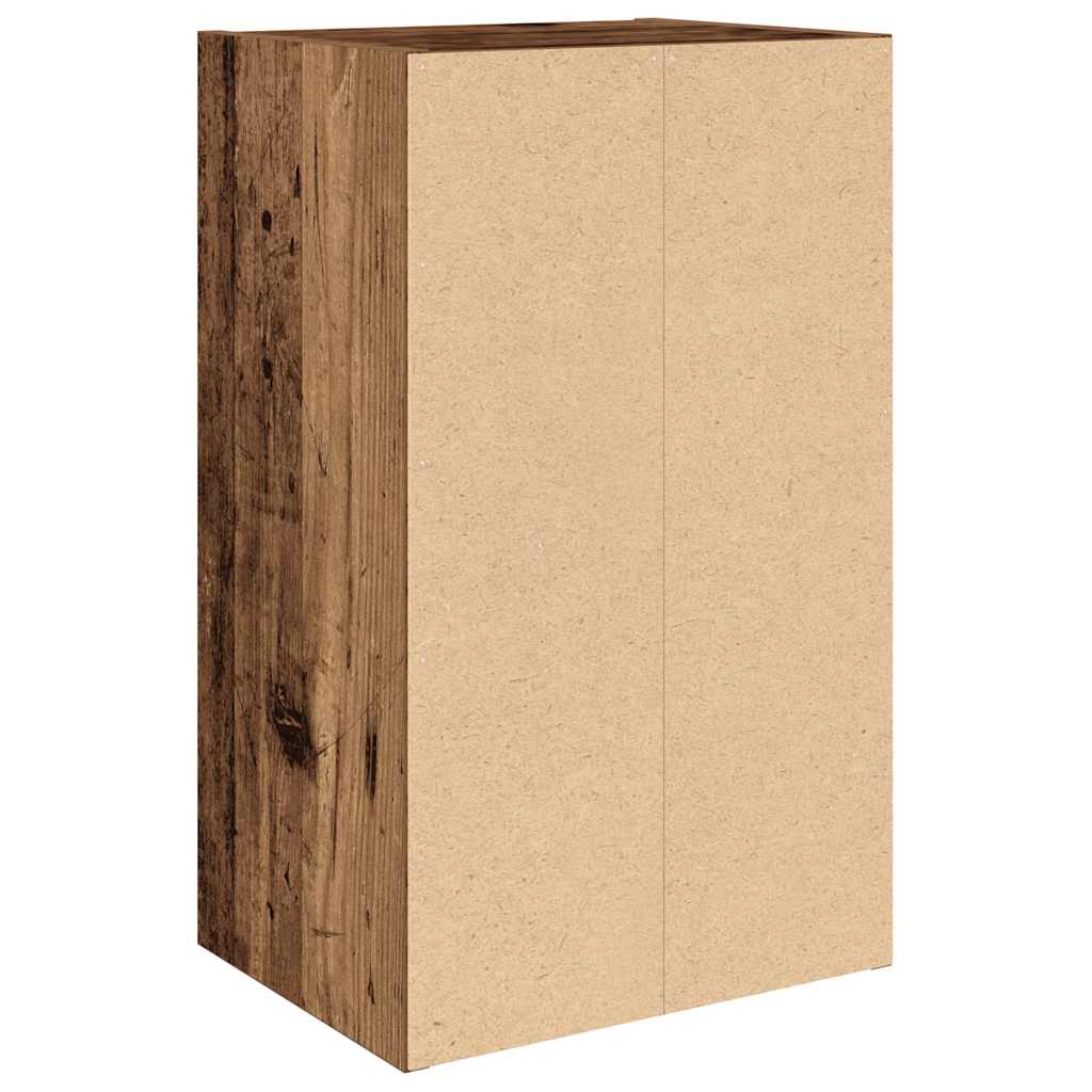 Boekenkast Jorn - 31x24x52 cm - oud hout