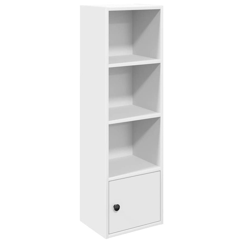 Boekenkast Hugoine - bewerkt hout - wit – extra afbeelding